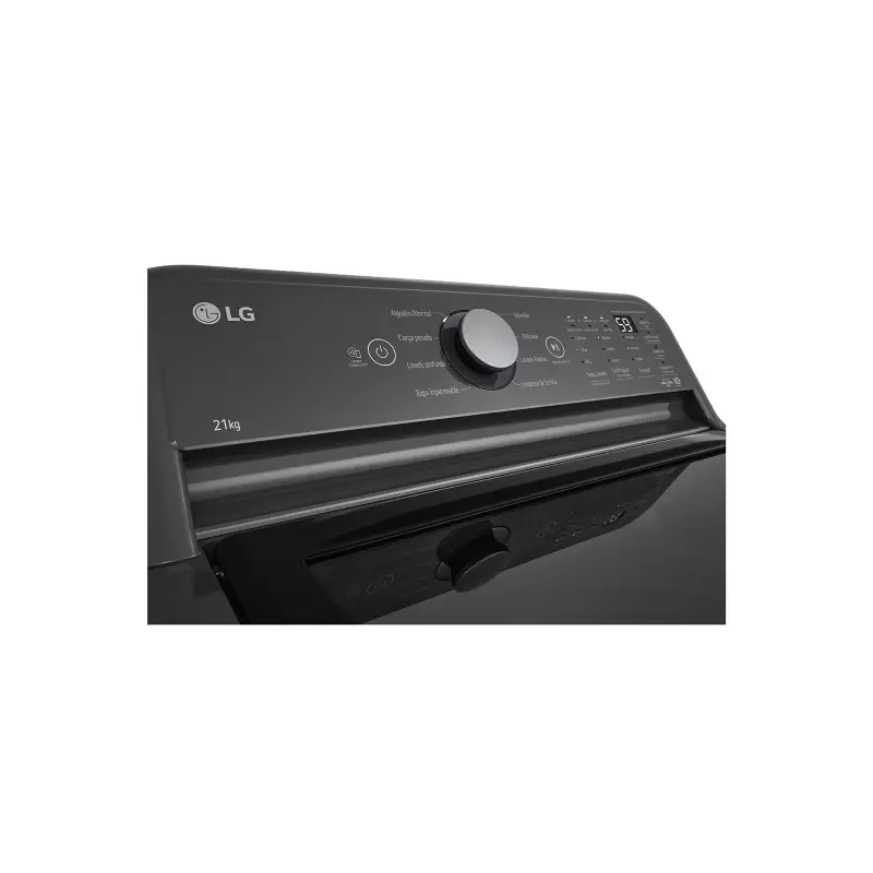 LAVADORA DE CARGA SUPERIOR LG SMART INVERTER 23 KG NEGRO WT23MT6HKA
